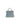 Fendi Blue Calf Leather Bos Taurus Handbag
