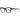 Emilio Pucci Black Plastic Glasses (Frames)