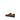 Miu Miu Brown Calf Leather Bos Taurus Slip-On Loafers