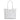 Michael Kors White Canvas Tote Bag