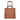 Michael Kors Brown Leather Tote Bag