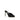 Jimmy Choo Black Calf Leather Bos Taurus Stiletto Heel Sandals