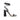 Miu Miu Black Calfskin Sandals