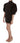 Dolce & Gabbana Brown Corduroy Bodycon Cotton Mini Dress