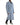 Dolce & Gabbana Blue Cashmere Trench Coat