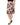 Dolce & Gabbana Multicolor Floral Textured Faux Fur Pencil Skirt