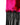 Dolce & Gabbana Pink Black Faux Fur Neck Wrap Fringes 200cm x 59cm Scarf