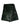 Dolce & Gabbana Black Green Stripe Fur Shawl Neck Wrap 180cm x49cm  Scarf