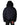 Dolce & Gabbana Black Quilted Fur Shearling Hooded  Jacket