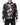 Dolce & Gabbana Black Floral Polyester Full Zip Bomber Jacket