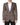 Dolce & Gabbana Brown Stripes Single Breasted Blazer
