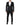 Dolce & Gabbana Black Cotton Single Breasted 2 Piece Suit