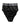 Dolce & Gabbana Black Satin High-Waist Brief Logo Women Underwear