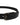 Dolce & Gabbana Black Calf Leather Gold Metal Buckle  Belt