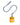 Dolce & Gabbana Case Yellow Calf Leather Logo Flip Holder Strap Airpods