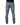 Dolce & Gabbana Blue Tattered Slim Fit Cotton Denim Jeans