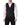 Dolce & Gabbana Black Wool Dress Men Formal Waistcoat Vest