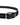 Dolce & Gabbana Men Black Classic Leather Metal Buckle Belt