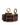 Dolce & Gabbana Men Brown Classic Leather Metal Buckle Belt