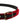Dolce & Gabbana Men Burgundy Velvet Cotton Metal Buckle Belt