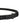 Dolce & Gabbana Men Black Calf Leather Logo Metal Buckle Belt