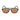 Bobroff Blue Acetate Sunglasses