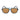 Bobroff Blue Acetate Sunglasses