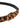 Dolce & Gabbana Brown Calf Fur Leopard Metal Buckle Belt