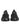 Dolce & Gabbana Black Slip On Wave Low Top Sneakers Shoes