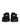 Dolce & Gabbana Black Logo Detailed Men Chunky Sandals Shoes