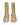 Dolce & Gabbana Gold Sequined Short Boots Stretch Shoes
