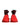 Dolce & Gabbana Red Black Sorrento Socks Sneakers Shoes