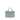 Valentino Garavani Blue Calf Leather Bos Taurus Shoulder Bag