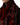 Dolce & Gabbana Black Red Stripe Fur Shawl Neck Wrap Scarf