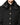 Dolce & Gabbana Black Fur Shawl Neck Wrap Cover Collar Scarf