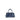 Prada Blue Calf Leather Bos Taurus Handbag