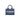 Love Moschino Blue Cotton Handbag