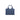 Love Moschino Blue Cotton Handbag