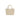 Love Moschino Cream Polyethylene Handbag
