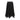 Valentino Black Silk Skirt