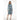 Moschino Blue Cotton Casual Dress