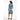 Moschino Blue Cotton Casual Dress