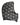 Dolce & Gabbana Black Logo Print Whole Head Wrap Capello Hat