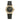 Versace Black Fur Dress Watch