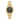 Versace Gold Stainless Steel Dress Watch