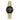Versace Gold Stainless Steel Dress Watch