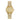 Versace Gold Stainless Steel Dress Watch
