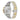 Versace Gray Stainless Steel Dress Watch