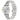Versace Gray Stainless Steel Dress Watch