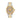 Versace Gold Stainless Steel Dress Watch